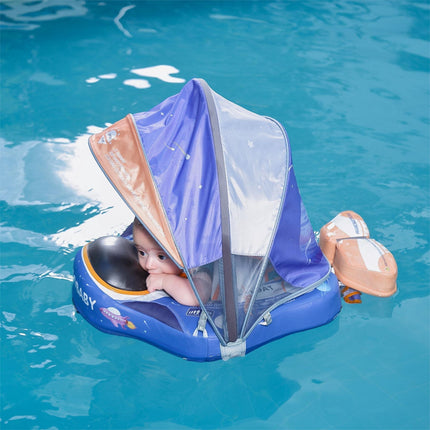 Mambobaby Float with UPF50+ Canopy and Tail Astronaut