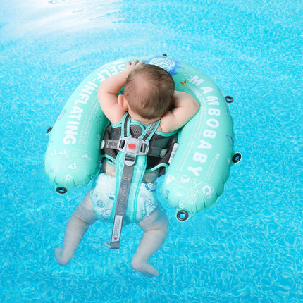 Mambobaby Float Self-Inflating Floating Bed with Canopy
