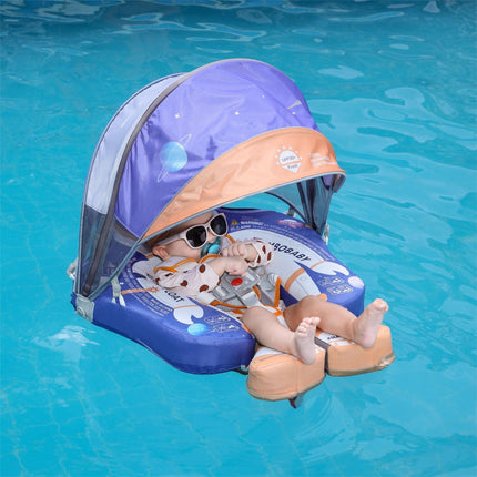 Mambobaby Float with UPF50+ Canopy and Tail Astronaut