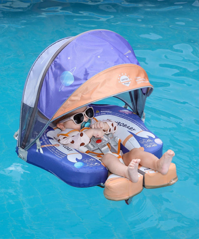 Mambobaby Float with UPF50+ Canopy and Tail Astronaut