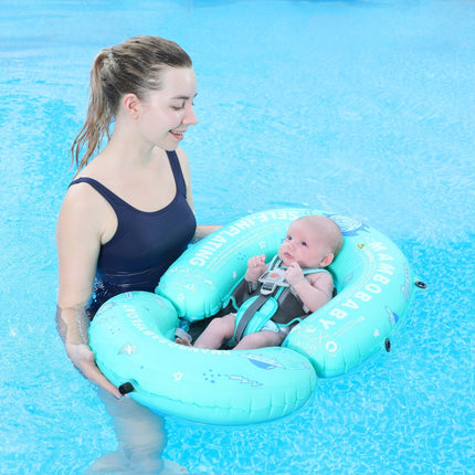 Mambobaby Float Self-Inflating Floating Bed with Canopy