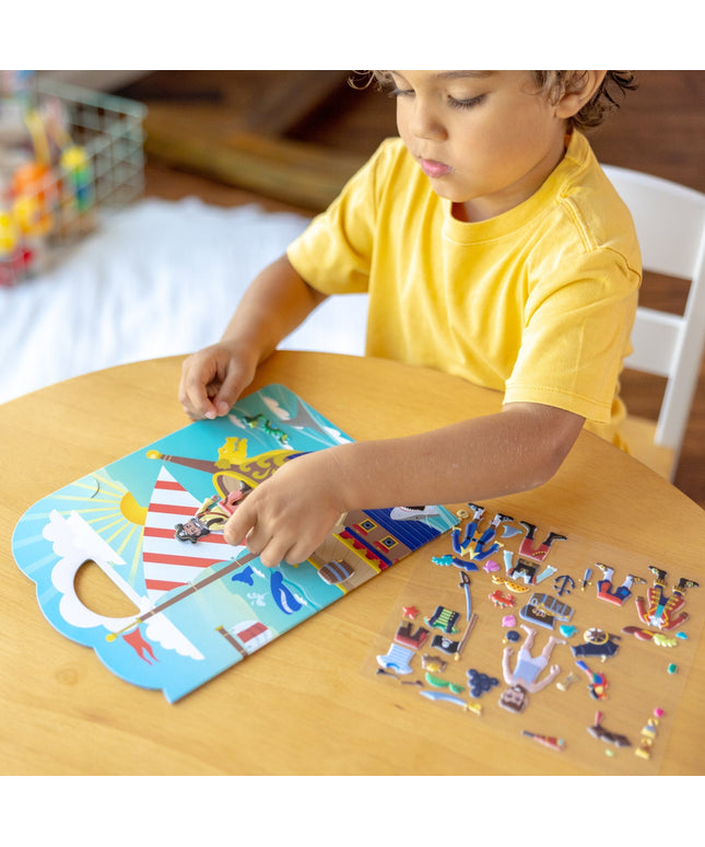 Puffy Sticker Play Set - Pirate
