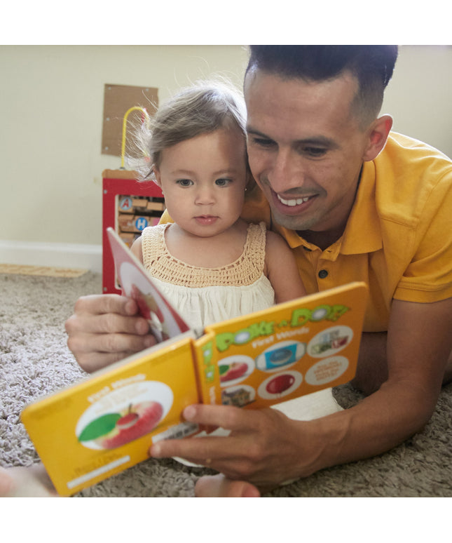 Poke-a-Dot: First Words Board Book