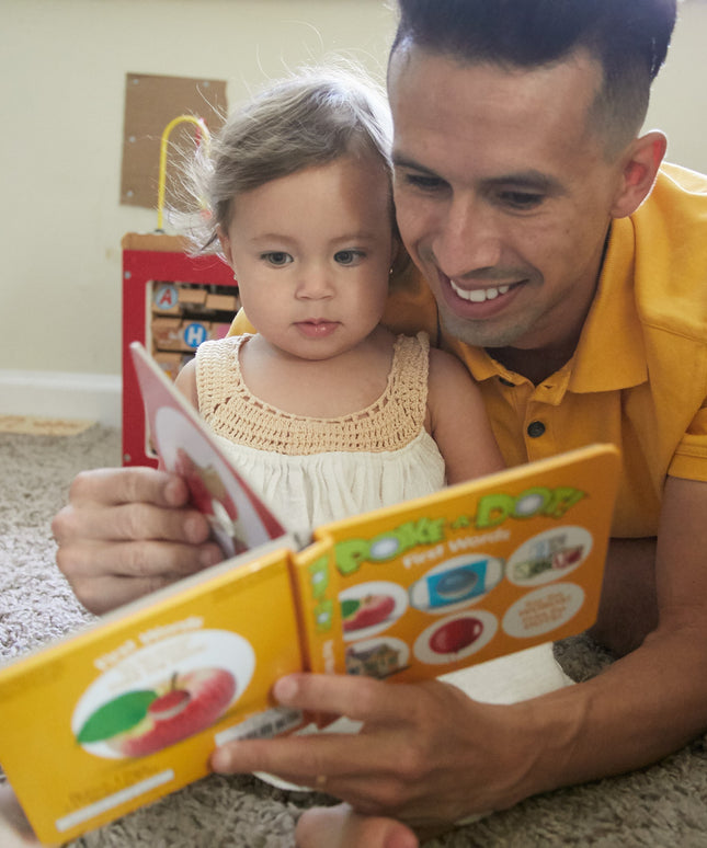 Poke-a-Dot: First Words Board Book