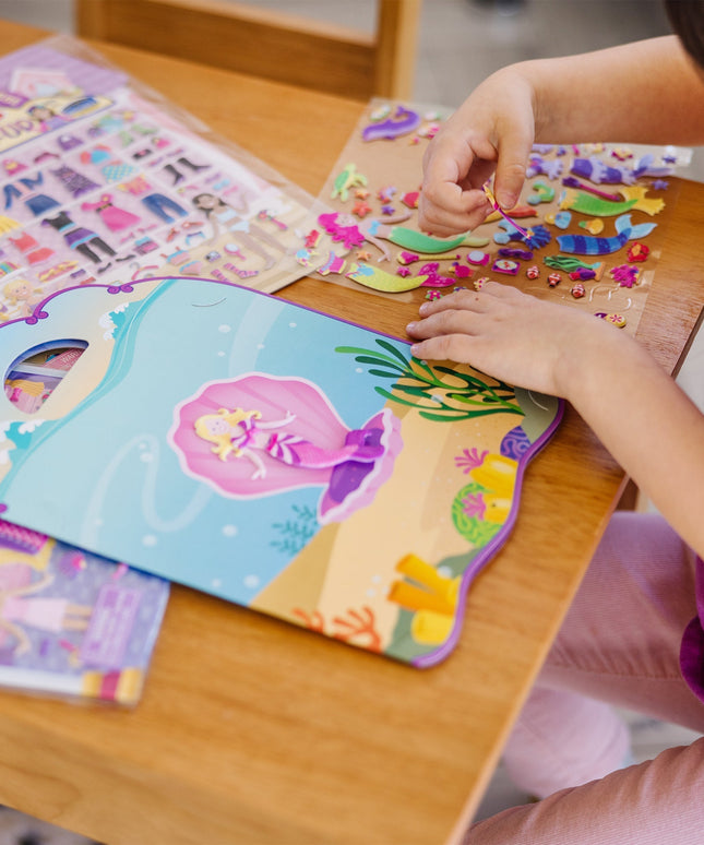 Puffy Sticker Bundle - Dress-Up, Princess and Mermaid