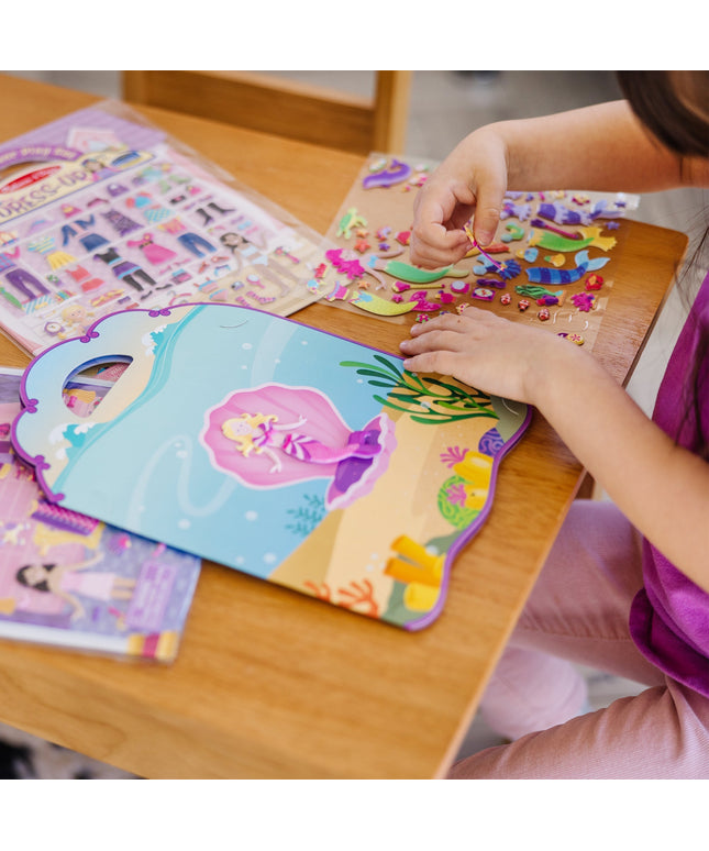 Puffy Sticker Bundle - Dress-Up, Princess and Mermaid