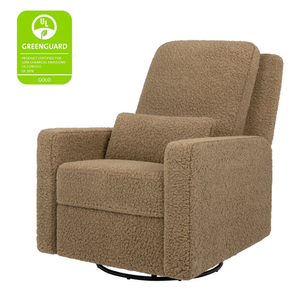 Sigi Recliner and Swivel Glider in Shearling