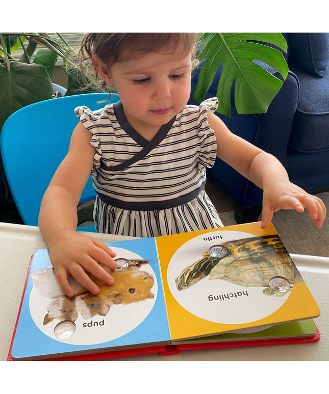 Poke-a-Dot: Pet Families Board Book