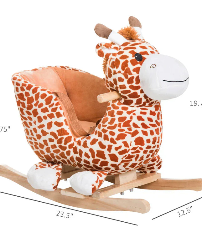 Qaba Kids Ride On Rocking Horse