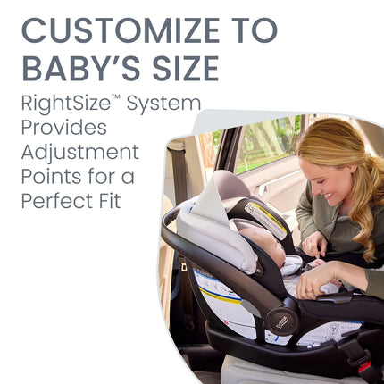 Willow Infant Car Seat With Alpine Base - Glacier Onyx