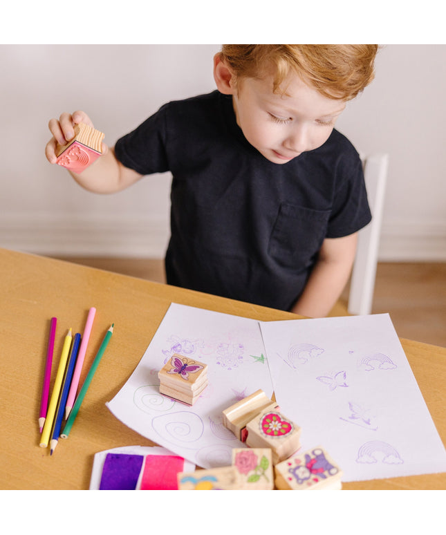 Wooden Stamp Set - Friendship