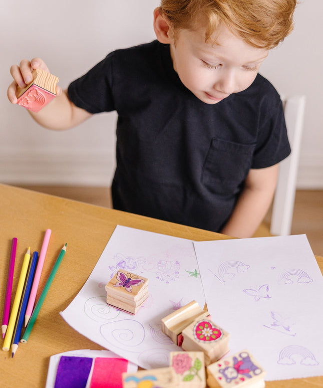 Wooden Stamp Set - Friendship