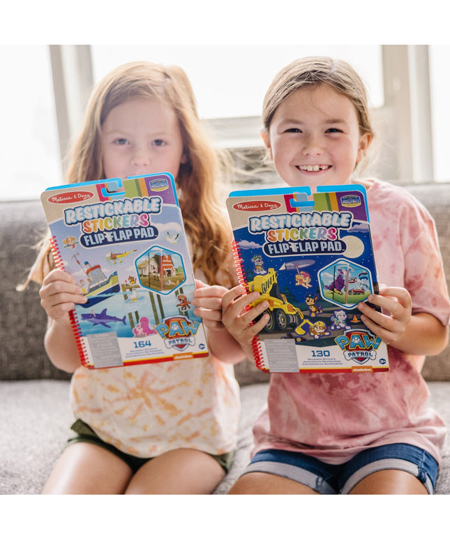 PAW Patrol Restickable Stickers Flip-Flap Pad - Ultimate Rescue