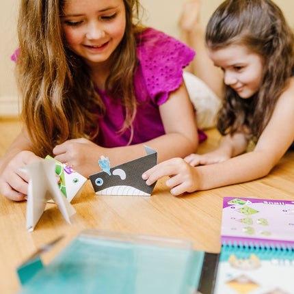 On the Go Origami Animals Craft Activity Set