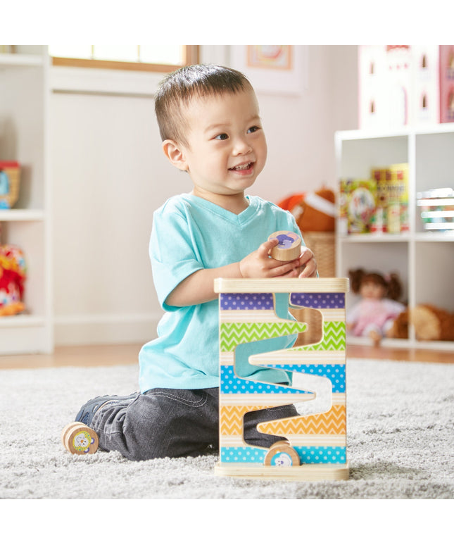 First Play Wooden Safari Zig-Zag Tower