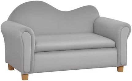 Ergonomic Foam Kids Sofa with Inner Toy Storage Chest
