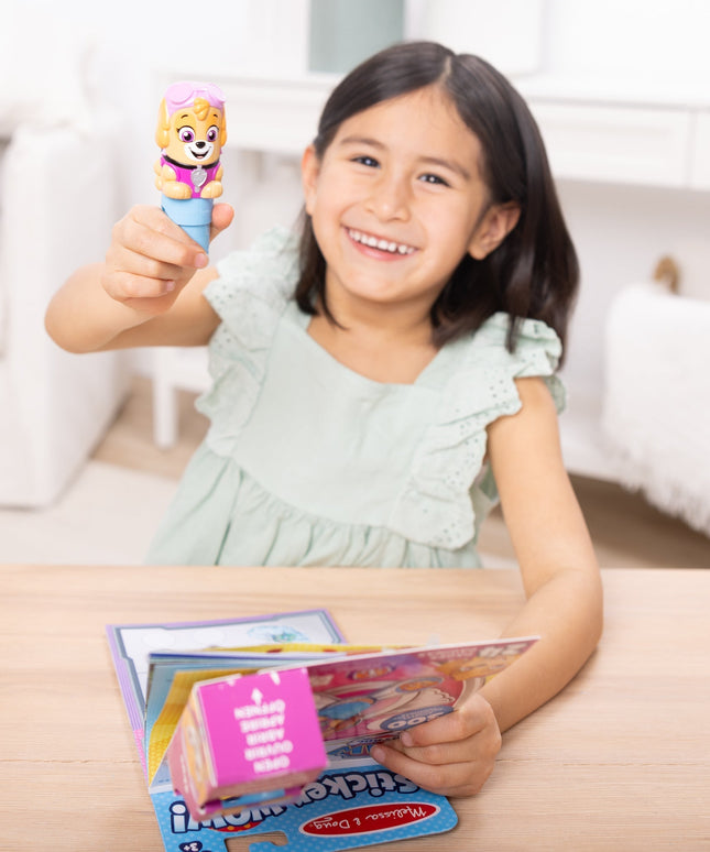 Sticker WOW!™ PAW Patrol Skye Bundle: Activity Pad & Sticker Stamper + Mini Activity Pad and 200 Refill Stickers