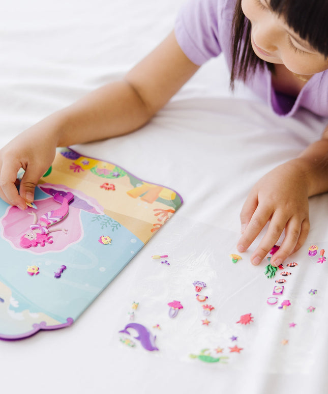 Puffy Sticker Play Set - Mermaid