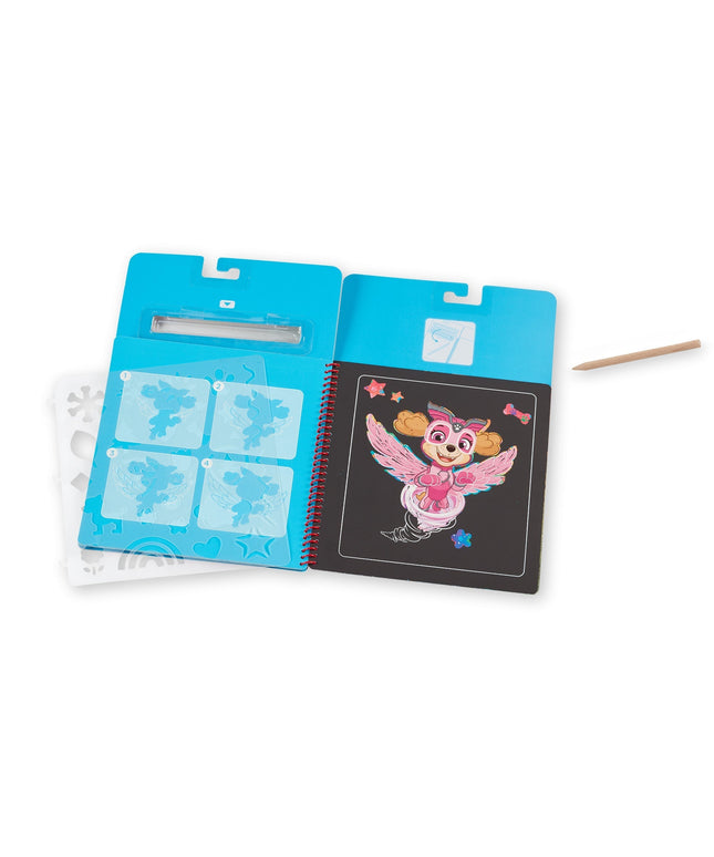 PAW Patrol Scratch Art Pad - Skye