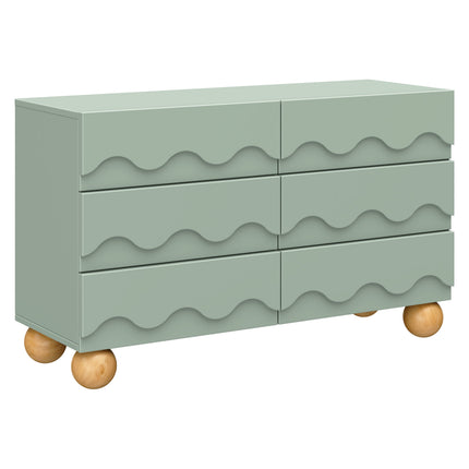 Lido Wave 6-Drawer Assembled Dresser