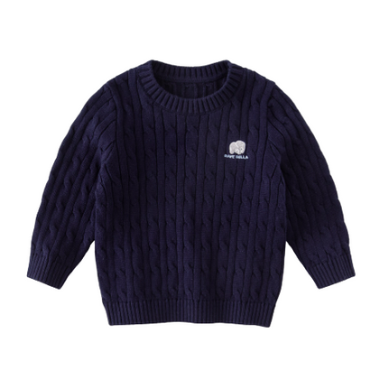 Kids Girls/Boys Elegant Multi-color Versatile Classic Sweaters