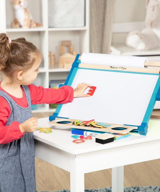 Double-Sided Magnetic Tabletop Easel