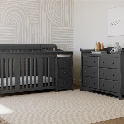 Storkcraft® Portofino 5-in-1 Convertible Crib & Changer