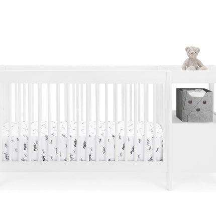 Zoe 5-in-1 Convertible Crib and Changer