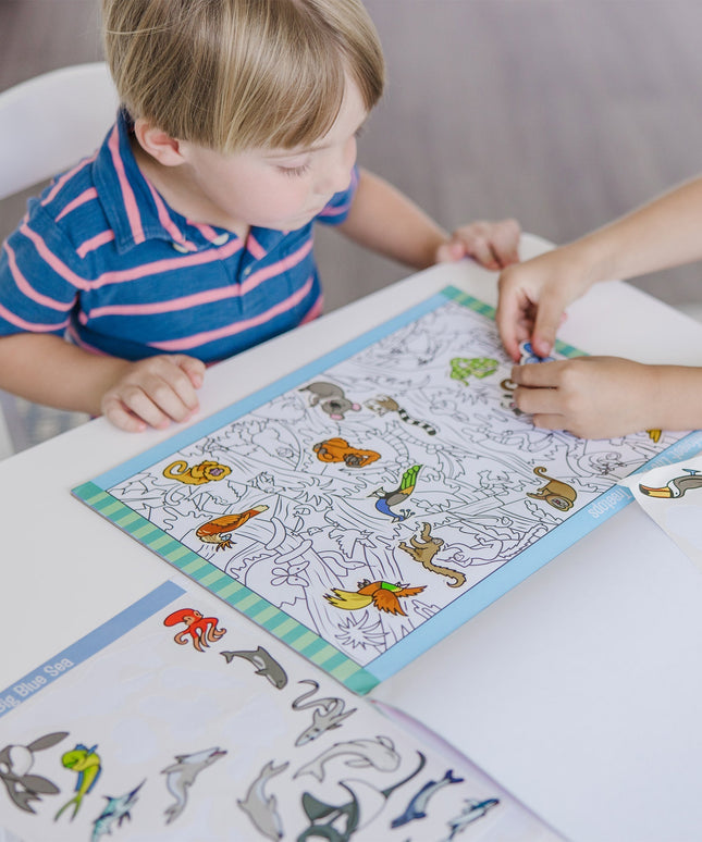 Seek & Find Sticker Pad – Animals