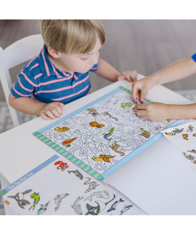 Seek & Find Sticker Pad – Animals