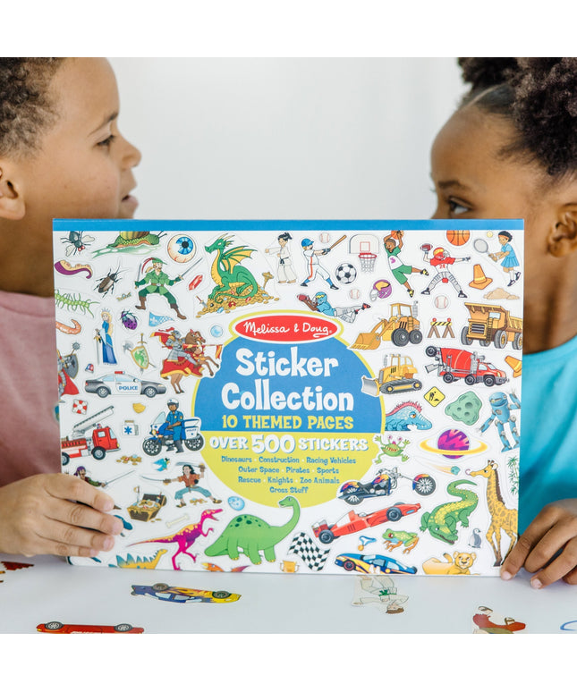 Sticker Collection - Dinosaurs, Vehicles, Space, and More