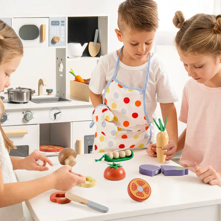 Wooden Childs Play Food Set - Vegetables