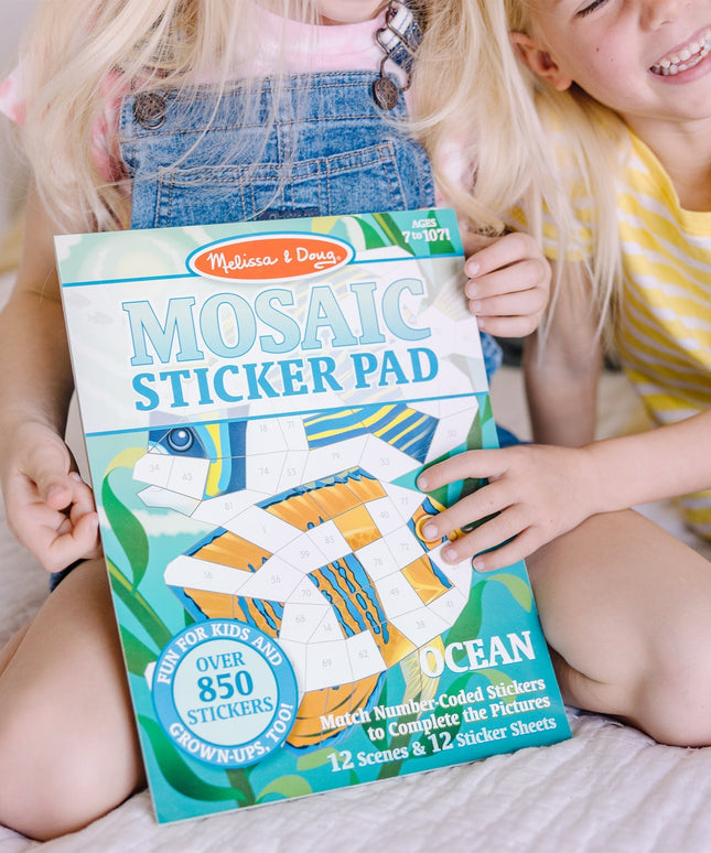 Mosaic Sticker Pad - Ocean