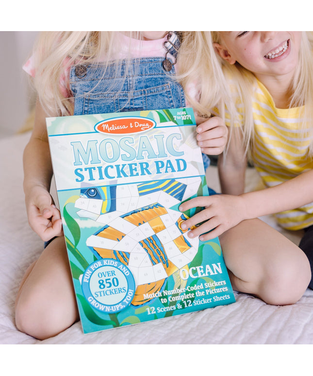 Mosaic Sticker Pad - Ocean