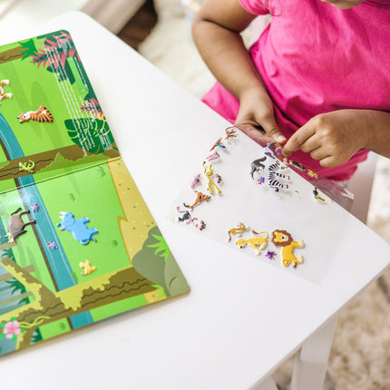 Puffy Sticker Play Set 3-Pack: On the Farm, Safari, Chipmunk House