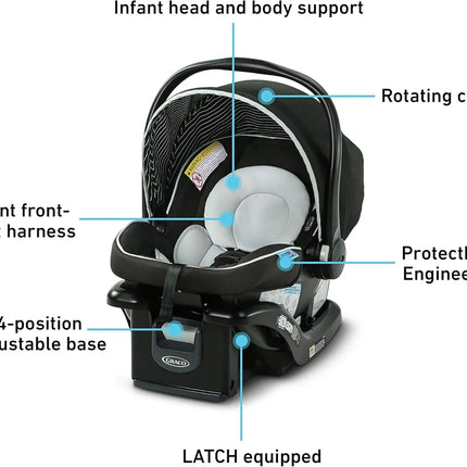 SnugRide Lite LX Infant Car Seat - Studio