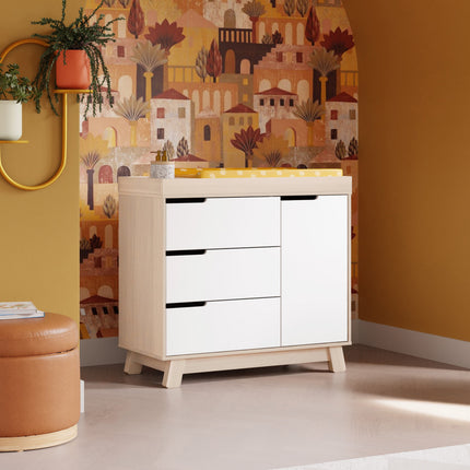 Hudson 3-Drawer Changer Dresser with Removable Changing Tray