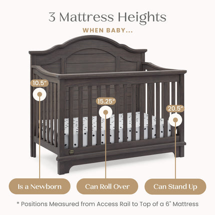 Asher 6-in-1 Convertible Crib