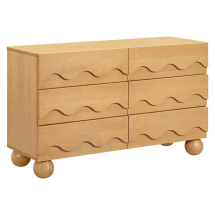 Lido Wave 6-Drawer Assembled Dresser