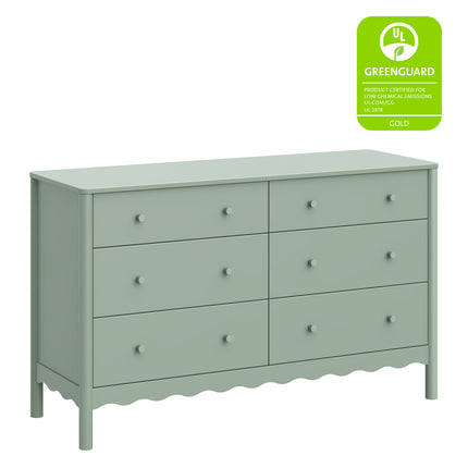 Swell 6-Drawer Assembled Dresser