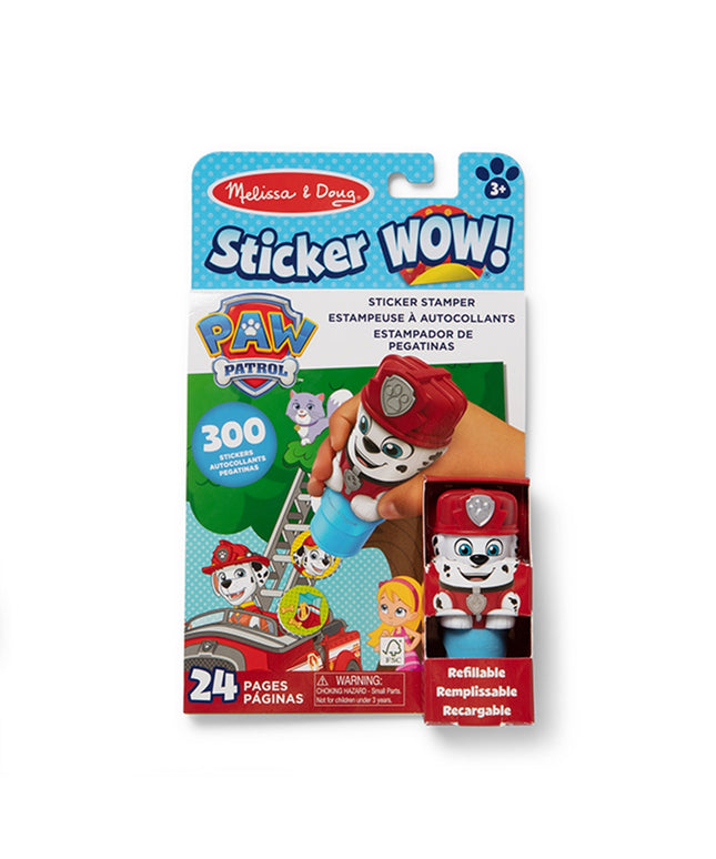 Sticker WOW!™ Activity Pad & Sticker Stamper - PAW Patrol Marshall