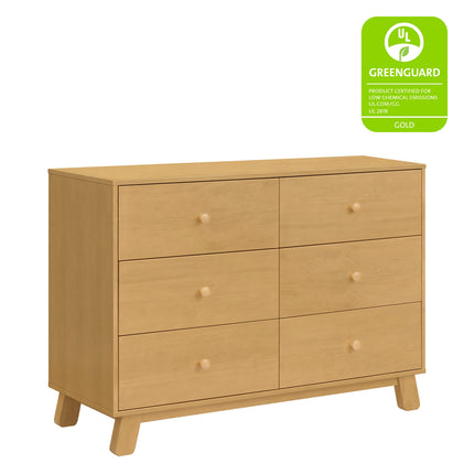 Hudson Modern 6-Drawer Assembled Double Dresser