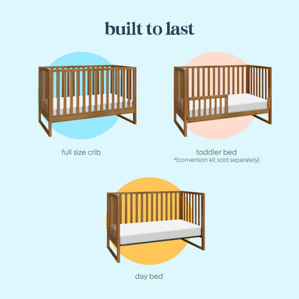 Hunter 3-in-1 Convertible Crib