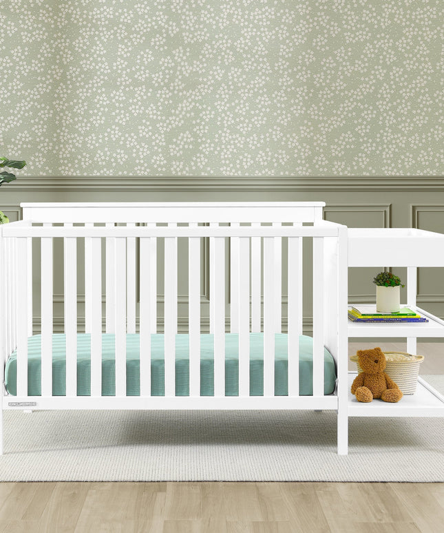Ellie 5-in-1 Convertible Crib and Changer