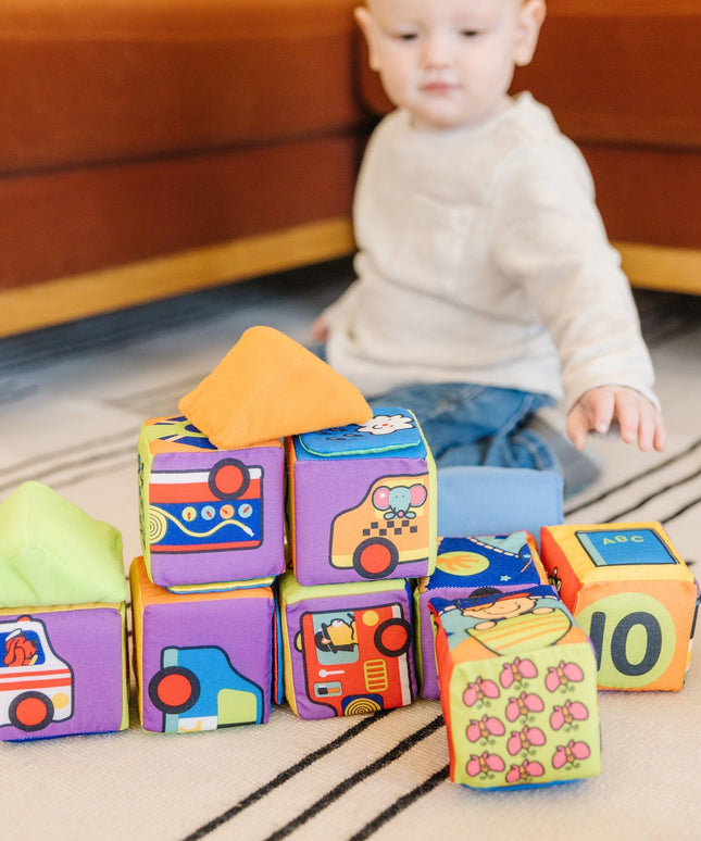 K's Kids Match and Build Soft Blocks