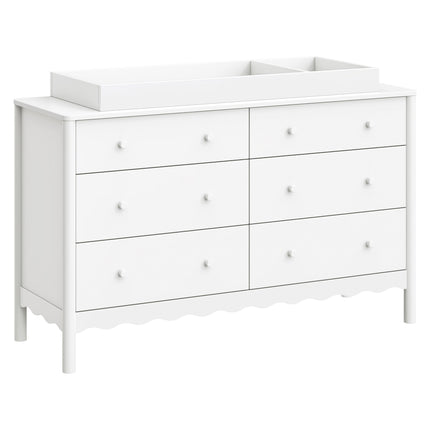 Swell 6-Drawer Assembled Dresser