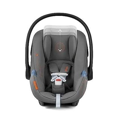 Aton G Infant Car Seat with SensorSafe - Lava Grey