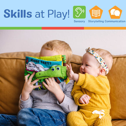 Soft Activity Book - Whose Feet?