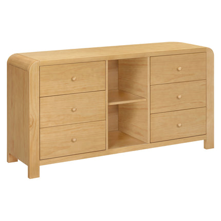 TipToe 6-Drawer Assembled Dresser with Cubbies