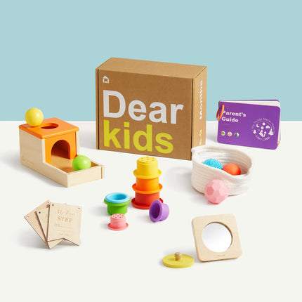 Tiny Land® Montessori Toys Set for Newborns ( 6-9 Month )